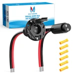 Set Mictuning 2-WIRE 8 Gauge 12/24V Marine Boat Trolling Motor Plug & Socket. Fixed Price $19.90.