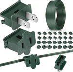 Relaxweex 18/2 Wire Vampire Plugs Christmas Extension 300FT SPT-1 Green. Fixed Price $74.00.