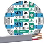 13057522 Southwire 50 Ft. 14 Awg 3-CONDUCTOR Ufw/g Electrical. Fixed Price $106.85.