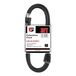 Ep Ft Extension Cord - 12/3 Sjtw Heavy Duty Black Cable With Prong. Fixed Price $13.05.