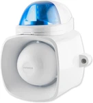 SH-816S-SQ/B Enforcer Siren/strobe With Audio Input, Blue. Fixed Price $120.99.