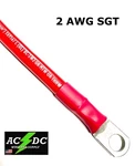 2 Gauge Awg Custom Battery Cables - Solar, Marine, Power Inverter Tinned Wire. Fixed Price $89.48.