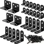 26PCS Corner Brace Kit, 3 Sizes Stainless Steel Brackets For Wood Sh. Fixed Price $13.87.