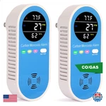 Vzmcov Plug-in Carbon Monoxide Detector With Real-time Display & Temperature/. Fixed Price $87.92.