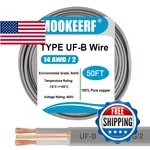 14/2 Uf-b Wire 50FT Gauge Electrical Cable Pure Copper Direct Burial Undergro. Fixed Price $78.24.