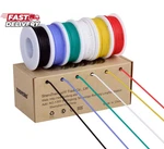 Tuofeng 18 Awg Stranded Wire Spool, Silicone Rubber Insulated Tinned Copper Flex. Fixed Price $22.88.