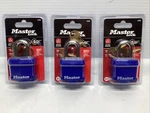 Master 312D Weatherproof Padlock Blue Resistant Lot New. Fixed Price $29.95.