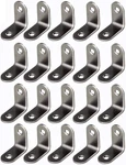 Framing Hardware 1/2 X Zinc Plated Steel Corner Brace Brackets With Screws. Fixed Price $15.06.