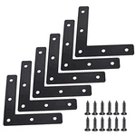 20 Pcs Black Flat Corner Brace BRACKETS,80MMX80MM Metal Right Angle. Fixed Price $17.32.