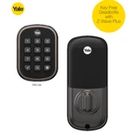 Yale YRD136-ZW2-0BP Pushbutton Deadbolt Z-wave Lock-oil Rubbed Bronze. Fixed Price $225.99.