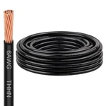 Xrds-rf Thhn 25FT, 6AWG Stranded Copper Electrical Wire, Black Nylo.... Fixed Price $49.06.