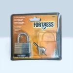 Fortress 1803T Laminated Padlock Set Open Box Keyed Alike Steel Shackle. Fixed Price $15.99.