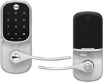 Yale Assure Lock Smart Wi-fi Lever With Touchscreen Keypad Satin Nickel. Fixed Price $199.95.