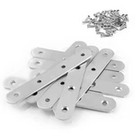 10PCS 128MM/5 Stainless Steel Straight Brace Metal Joining Plates Heavy Duty .... Fixed Price $22.51.