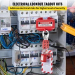 43 Pcs Lockout Tagout Kits, Machinery. Fixed Price $83.51.
