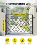 Single Folding Security Gate, 66.93 X 51.57 (w H). Fixed Price $113.81.