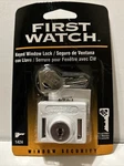 First Watch Keyed White Steel Lock Sliding Windows-security Hardware. Fixed Price $7.00.