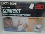 Schlage Keepsafer Compact Home & Apartment Security System W/ Remote 71-151. Fixed Price $34.50.
