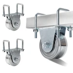 Inracity 2 Pack 4" V-groove Slide Gate Wheel Kit, Heavy Duty Dual Bearing Up .... Fixed Price $89.88.