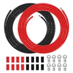 12AWG Electrical -huluwa 12GAUGE UL1015 WIRE,66FT LENGTH(33FT Black And .... Fixed Price $37.31.