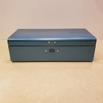 Vintage Steel Bemis & Call Co. Sesamee Policy Box Combination Lock Works. Fixed Price $14.00.