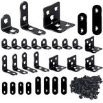 24PCS Stainless Steel Brackets, Heavy Duty Corner Braces For Wood Furniture.... Fixed Price $19.86.
