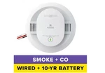 Kidde Smoke & Carbon Monoxide Detector, Hardwired + 10Y Batt 30CUA10-V. Fixed Price $59.99.
