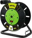 Ep Extension Cord Storage Reel With 4-GROUNDED Outlets, Heavy Duty Open. Fixed Price $46.95.