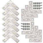 20PCS Inch Silver Flat Shape Braces Corner Bracket, 50X50 Mm Decorati.... Fixed Price $13.90.