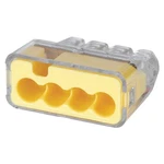 Ideal 30-1034 Push-in CONNECTOR,18 AWG,12 AWG,PK100 5EKL4. Fixed Price $13.71.
