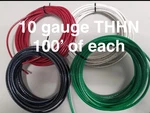 Gauge Thhn Wire Black, Red, White Green 100 Feet Ea Thwn Copper Stranded. Fixed Price $220.00.
