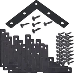 Joyangy 20PCS Black Flat Shape Braces Corner Bracket 80X80 Mm Decorative. Fixed Price $13.51.