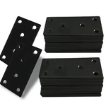 50 Pack Black Mending Plates For Wood, 4INCH Heavy Duty Metal Brackets Br.... Fixed Price $58.17.