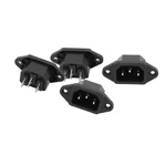 Uxcell Pcs Ac 250V 10A Iec 320 C14 Panel Mount Plug Adapter Power Connector. Fixed Price $13.99.