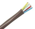 Thermostat Wire - 18AWG 5/C, Solid Bc, Sun Resistant, (ul), 250' Brown. Fixed Price $32.66.