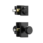 Black Door Knob With Lock For Bedroom & Living Room,exterior D.... Fixed Price $43.35.