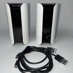 Canary View CAN100USWT White/black Wireless 1080PHD Indoor Smart Camera Qty 2. Fixed Price $49.99.
