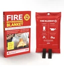 Pack Fire BLANKET40"X40" Extinguisher 100%FIBERGLASS En 1869-2019. Fixed Price $20.00.