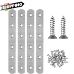 4 Pcs Straight Brackets, 6 Inch Flat Braces, Stainless Steel Silver. Fixed Price $15.19.