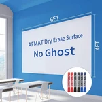 Dry Erase Paper, Large Stickers For Wall, 6X4FT Er.... Fixed Price $74.85.