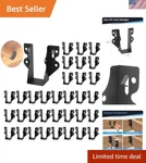 48 Pcs 2"X 4" Joist HANGER,Q235B Steel Black Powder Coated Face Mount H.... Fixed Price $68.99.