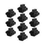 Ohlectric 10 Pack Dual Side Entry Port 250-6 Awg Black Insulated Co.... Fixed Price $216.21.