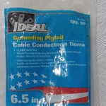 Ideal Grounding Pigtail 30-3404 12 Awg Copper 6.5 Green Wire. Open Bag 38 Uni. Fixed Price $10.99.
