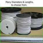 Bungie Nylon Coated Rubber Rope Shock Cord 1/8 3/16 1/4 3/8 1/2 Bungee Stretch. Fixed Price $94.99.