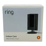 Ring Indoor Plug-in 1080P Security Camera 2ND Gen W/ Privacy Cover Charcoal. Fixed Price $35.09.