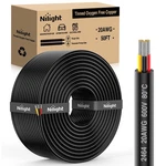 Nilight Electrical Wire 50FT 20 Gauge 3 Conductor Tinned Oxygen Free Copper. Fixed Price $23.99.