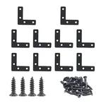 Hordion 10PCS X Inch Bracket Corner Brace (50 2" (black) L-shape. Fixed Price $13.14.