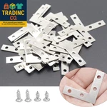 40 Pack Silver Corner Brackets, 1.5X1.5INCH Small Decorative Iron Brace. Fixed Price $12.99.