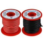 Bntechgo 14 Gauge Silicone Wire Red And Black 25FT,. Fixed Price $44.40.