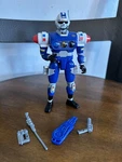 Power Rangers Turbo Key Double Action "blue Centurion" Complete. Fixed Price $30.00.